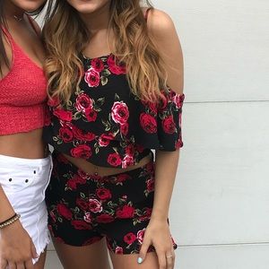 Floral Two Piece Set